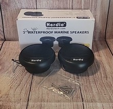 Herdio 3&quot; inch Marine Bluetooth Speakers. &quot;Open Box&quot; - $42.13