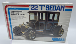 Vintage Aurora 22 T Sedan Model Hot Rod Kit 1976 New Factory Sealed 1/32... - $94.99