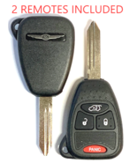 2X Chrysler Pacifica 2004-08 Remote Key Fob M3N5WY72XX BEST Quality USA Seller - £20.23 GBP