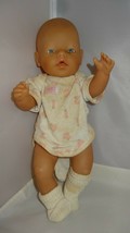 Baby Born CE Zapf Creation 17" Swim Baby Doll Eat Drink and Wet Original Clothes - $29.00