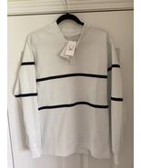 Nike Dri-Fit Men&#39;s Long-Sleeve Golf Top Size: Medium Summit White/ Obsidian - $54.99