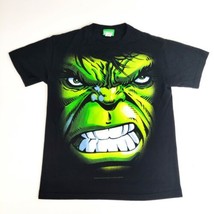 2002 The Incredible Hulk Marvel T-Shirt Size Small Black Movie Comic Promo - £31.43 GBP