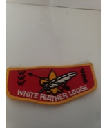 White Feather Merged OA Lodge 499 Old Mint Scout Flap Patch  - $41.01 CAD