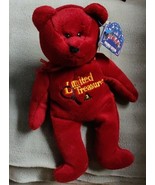 Limited Treasures Premier Edition SHERLOCK BEAR Retired 1998 Plush  - $14.77
