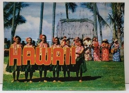 3D Lenticular Hawaii Kodak Hula Show Visitors Favorite Postcard B6 - £19.14 GBP
