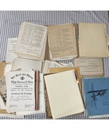 Airforce Ephemera USAF 1940s -60s 95th Field Maintenance Personnel File - $88.72 CAD