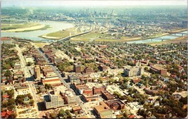 Aerial View Of Downtown Kansas City Kansas Postcard - £7.84 GBP