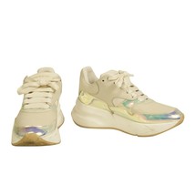 ALEXANDER MCQUEEN Oversized Runner Low-Top Sneakers JOEY White Cream siz... - $386.10