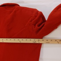 Harve Benard Sport Women’s Orange Wool/Cashmere Blend Jacket Coat Size 6 image 11