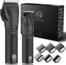 Men&#39;S Professional Hair Clippers And Trimmer Set - Cordless Barber Clipper Hair - £103.87 GBP