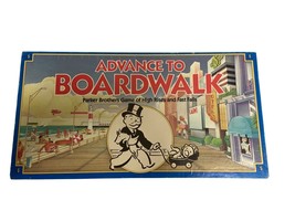 Parker Bros Advance to Board Walk Game of High Rises and Fast Fall Board... - £16.36 GBP