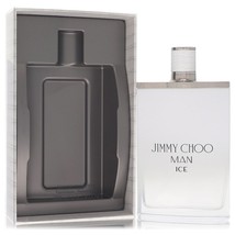 Jimmy Choo Ice by Jimmy Choo Eau De Toilette Spray 6.7 oz for Men - $94.00