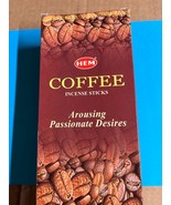 HEM Incense Sticks.  120ct box COFFEE - $17.59 CAD