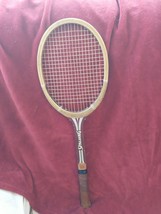 Vintage Spalding Impact 500  World Championship Tennis wooden  racquet VG - $8.91