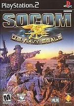 SOCOM: U.S. Navy SEALs (Sony PlayStation 2, 2002) Complete With Manual - £2.11 GBP