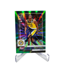 Panini 2022-23 Donruss Myles Turner Green Holo Laser #49 Indiana Pacers - £1.49 GBP