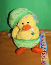 Vintage Harry III March Of Dimes Zippered Egg Chick Stuffed Animal Toy 2003 - £10.07 GBP