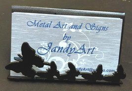 Butterfly Decorative Metal Business Card BC Display Holder for Desk/Table - £21.50 GBP