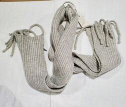 A New Day Gray Wrap/Drape Knit Scarf  image 2