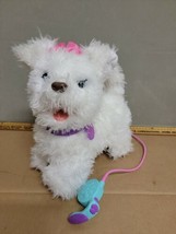 FurReal Friends GoGo My Walking Pup Remote Dog White Tested Works Used  - £15.90 GBP