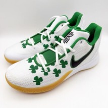 Nike Kyrie Flytrap 2 White Green Celtics Basketball Shoes AO4436-100 Men Size 10 - £194.53 GBP