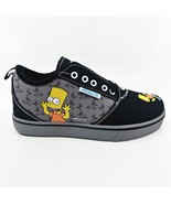 Heelys Pro 20 Simpson Black Grey Yellow Cyan Kids Athletic Sneaker - $65.71 CAD