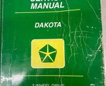 1998 Dodge DAKOTA Manuale Officina Autoriparazione Service Repair OEM - $39.98