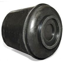 Furniture Leg Tip, Black Rubber, 3/4-In., 4-Pk. - $17.16