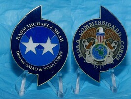 Rear Admiral Silah NOAA Director of COMMISIONED CORPS challenge coin - €31,08 EUR