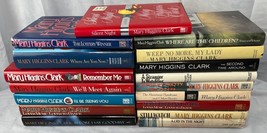 Lot of 17 Hardcover Books by Mary Higgins Clark - £25.55 GBP