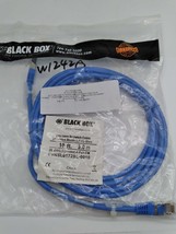 NEW Black Box EVNSL0172BL-0010 10-FT BLUE CAT5E 100-MHZ ETHERNET PATCH C... - £10.22 GBP