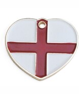 ENGLAND DOG ID TAG TAG PERSONALIZED FREE ST GEORGE FLAG - $374.40 MXN
