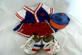 Build a Bear Clothes NBL Basketball Uniform Top Pants Hat Shoes - £10.11 GBP