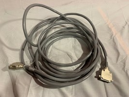 SERIAL MALE TO FEMALE END 35 FOOT GRAY CONNECTION COMPUTER CABLE - $22.94