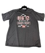Under Armour Big 12 Football Championship Shirt Game 2018 Gray  2XL Heat... - $320.29 MXN