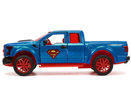 2017 Ford F-150 Raptor Pickup Truck Blue Metallic Red w Red Interior Sup... - $21.49