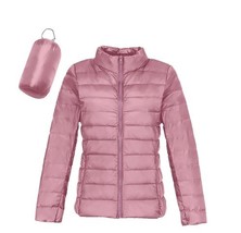NEW, Women’s Pink Hooded Lightweight Puffer Jacket (S) - $398.70 MXN