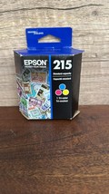 NEW GENUINE - EPSON 215 TRI-COLOR INK - T215530 - Sealed Box 2026 - $17.81