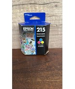 NEW GENUINE - EPSON 215 TRI-COLOR INK - T215530 - Sealed Box 2026 - $17.81