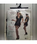 SALE ~ Sexy Starline Police Cop Frisk Me Please Black Mini Dress Costume... - $741.26 MXN