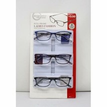 OPEN BOX -DesignOptics by Foster Grant Full Frame Ladies Reading Glasses +3.00 - £15.09 GBP