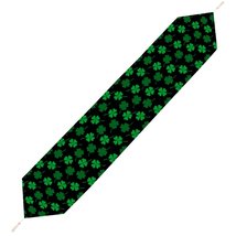 Mondxflaur Green Shamrock Table Runner for Dining Table Living Room Home... - £15.13 GBP+