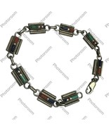 Vintage F. Barney Kokopelli Navajo Sterling Silver Jewelry Bracelet - $5,035.44 MXN