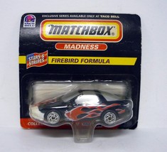 Matchbox Madness Firebird Formula Stars & Stripes Taco Bell Black Die-Cast 1998 - £2.32 GBP