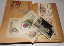 1930s Scrapbook by Patient, Robert Packer Hospital, PA Cards, Letters, Postcards - £19.69 GBP