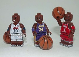 Toys Kobe Bryant memorial Basketball set 2 set Minifigure Custom - £13.95 GBP