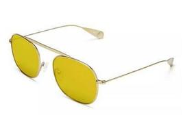 Lyndon Leone Womens James Mirrored Aviator Sunglasses - £72.32 GBP+