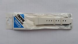 Watch Band 23mm White Rubber Strap Casio BGA-131 BGA-132 BGA-160 BGA-161 - £22.06 GBP
