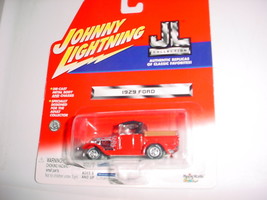 JOHNNY LIGHTNING JL COLLECTION 1929 FORD TRUCK RED FREE USA SHIPPING - £8.88 GBP