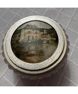 Vintage Round 2.5” Plastic Trinket Container With Cushion Top - $180.99 MXN